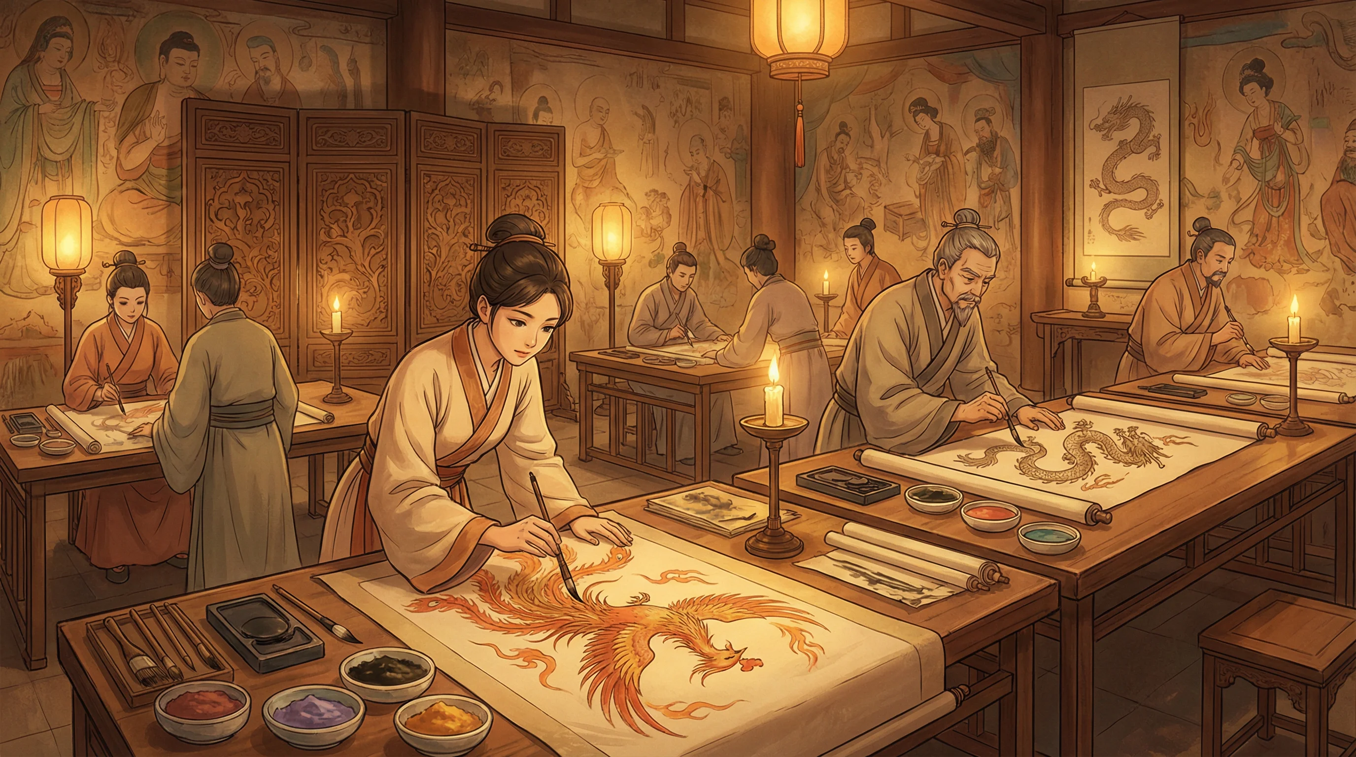画师入驻 - 电视剧双城生活 国风动漫画师